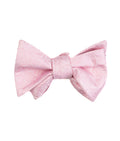 Pink Paisley Self-Tie Bow Tie