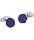 Silver Sodalite Cufflinks