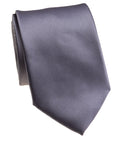 Charcoal Satin Tie