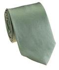 Sage Green Satin Tie