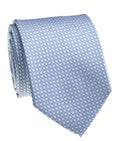 Lt. Blue Geometric Neat Tie
