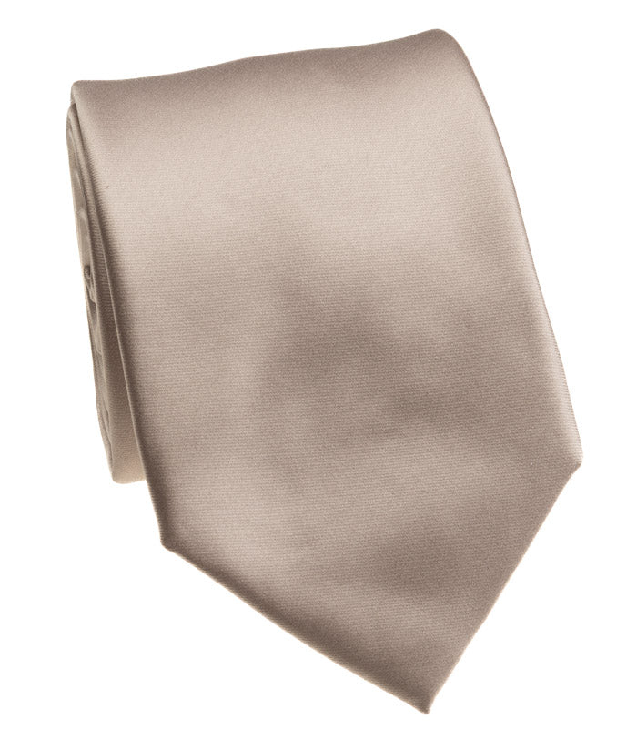 Ecru Satin Tie