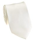 White Satin Tie
