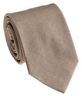 Brown Shappe Silk Necktie