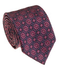 Pink Solid Silk Necktie