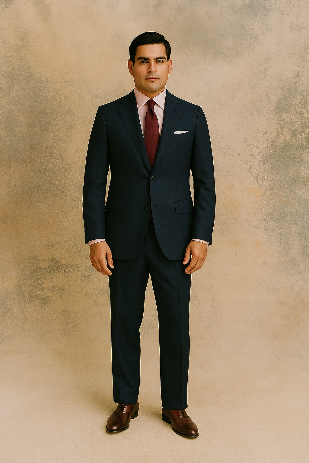 The Navy Essential Suit