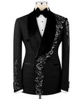 Embroidered Evening Suit
