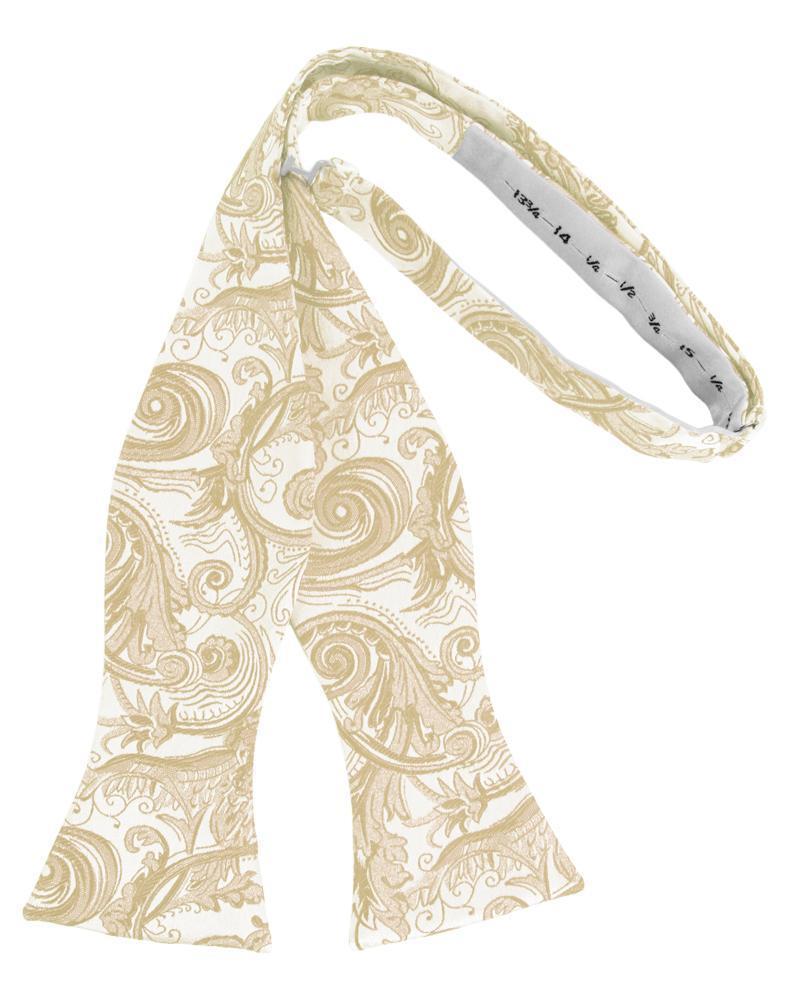 Golden Tapestry Bow Tie