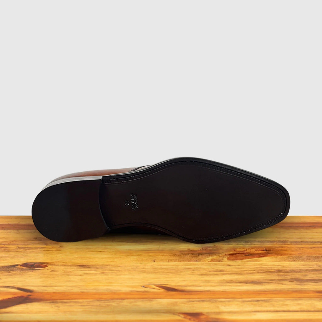 Gaggio Parma Calf Cap-Toe Oxford - Mahogany