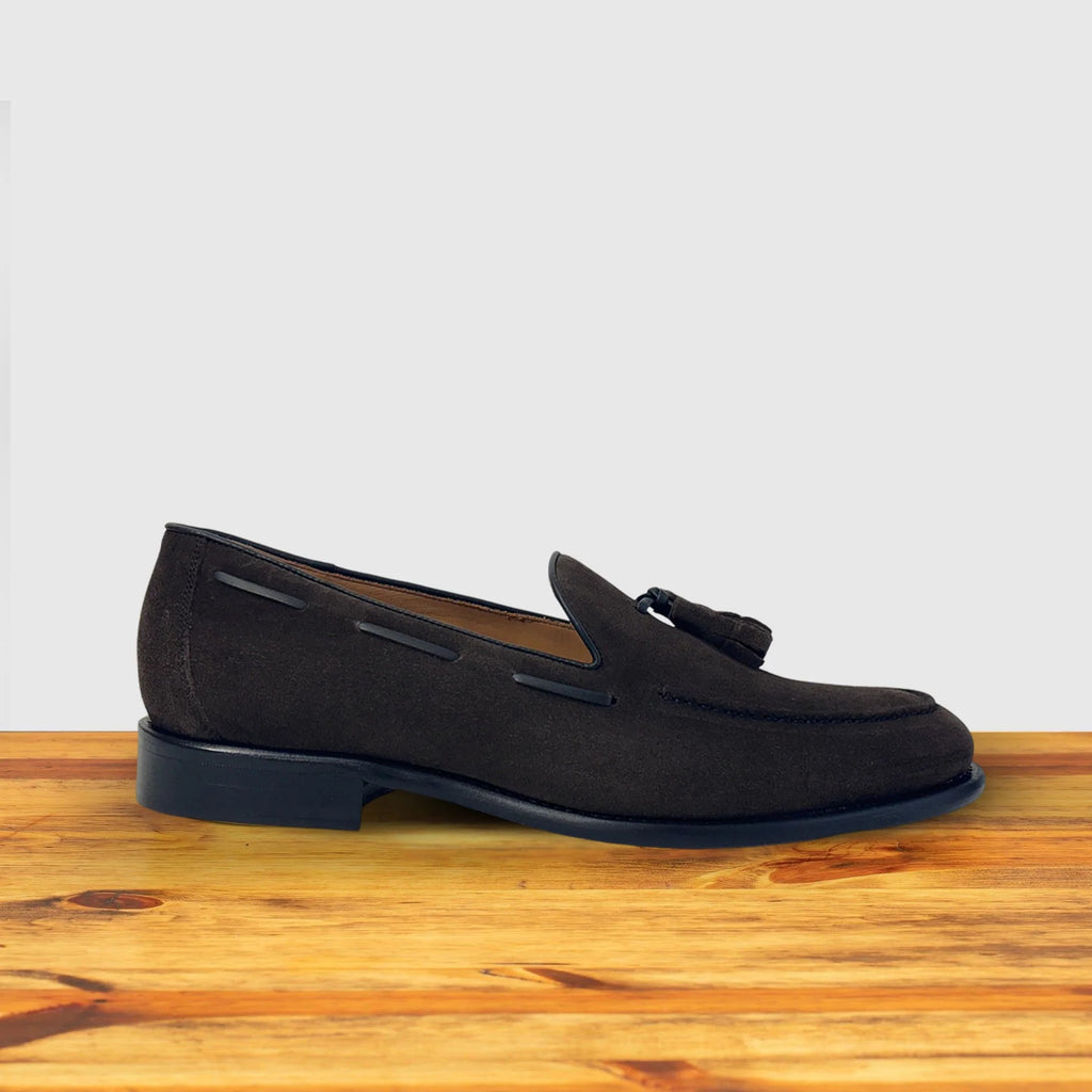 Calzoleria Toscana Bormio Tassel Loafer — Dusty Brown