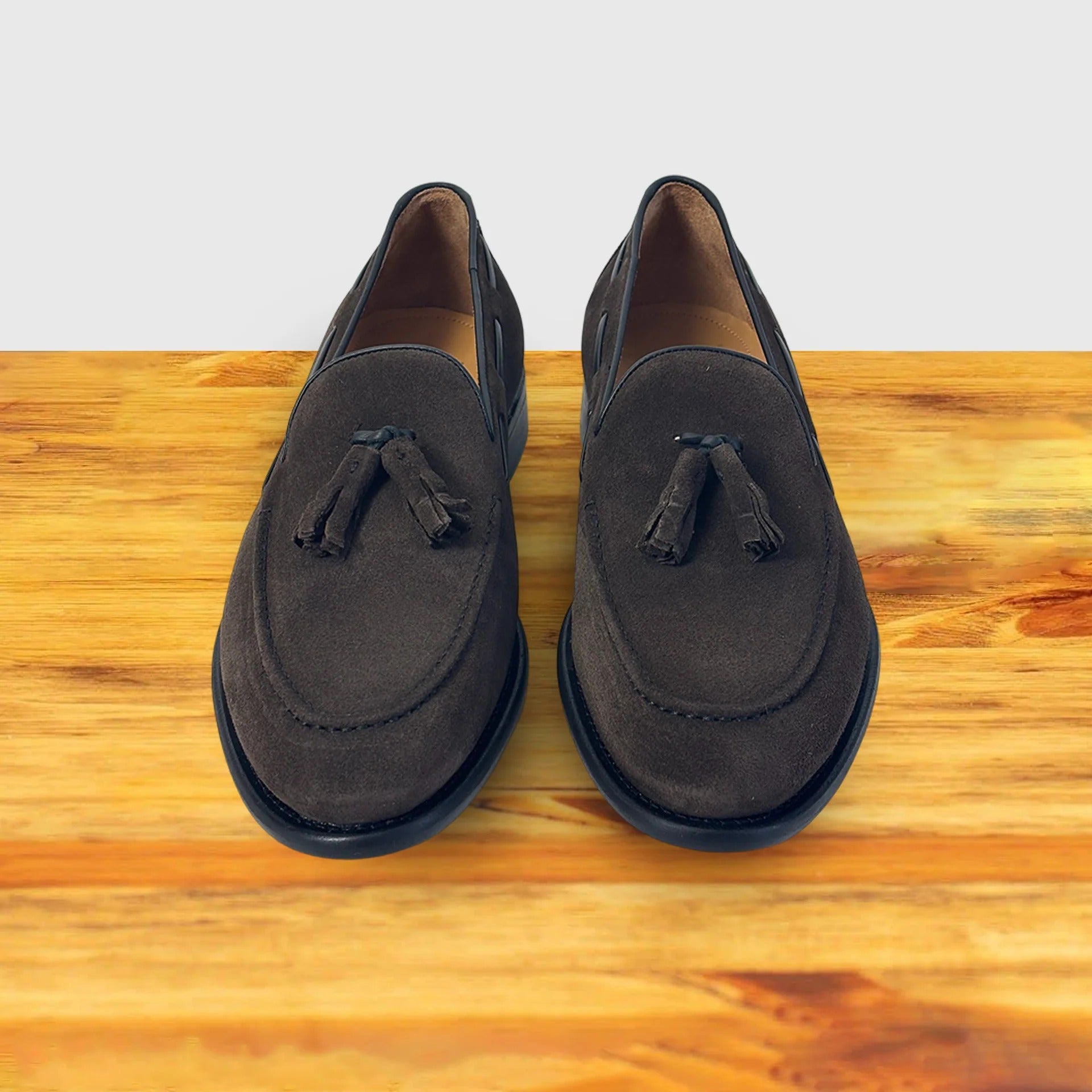 Calzoleria Toscana Bormio Tassel Loafer — Dusty Brown