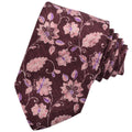 Tonal Mélange Printed Italian Silk Tie