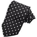 Polka Dot Twill Silk Tie