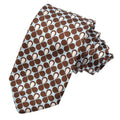 Woven Jacquard Italian Silk Tie — Ice Blue