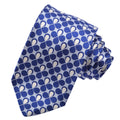 Woven Jacquard Italian Silk Tie — Sky Blue
